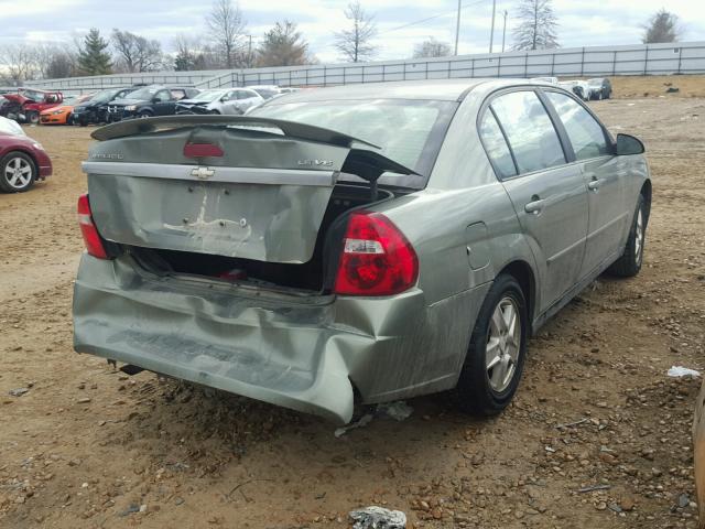 1G1ZT52885F306682 - 2005 CHEVROLET MALIBU LS GREEN photo 4