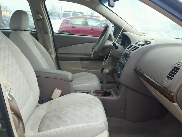 1G1ZT52885F306682 - 2005 CHEVROLET MALIBU LS 绿色 照片 5