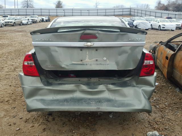 1G1ZT52885F306682 - 2005 CHEVROLET MALIBU LS 绿色 照片 9