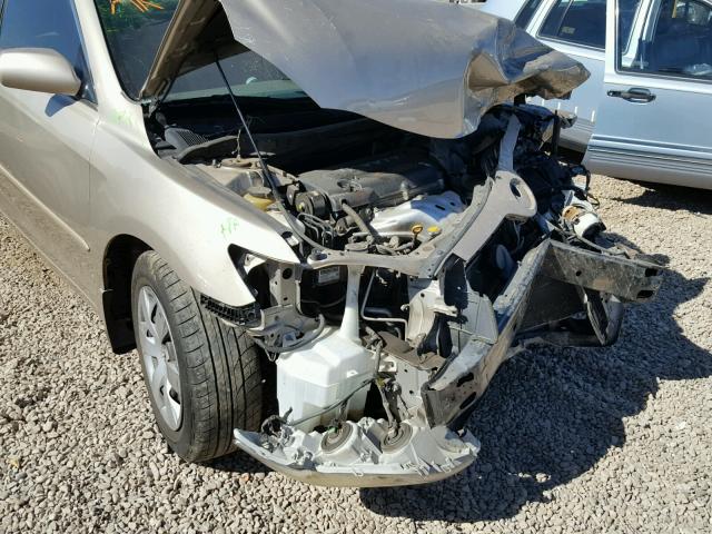 4T1BE46K48U775766 - 2008 TOYOTA CAMRY CE GOLD photo 9