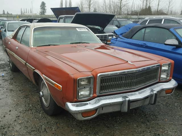 RH41G7A165885 - 1977 PLYMOUTH FURY GOLD photo 1