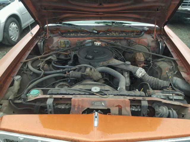 RH41G7A165885 - 1977 PLYMOUTH FURY GOLD photo 7