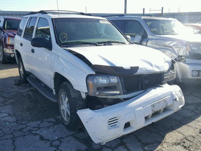 1GNDS13S662172780 - 2006 CHEVROLET TRAILBLAZE WHITE photo 1