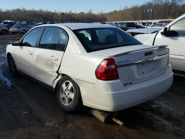 1G1ZT52805F279462 - 2005 CHEVROLET MALIBU LS WHITE photo 3