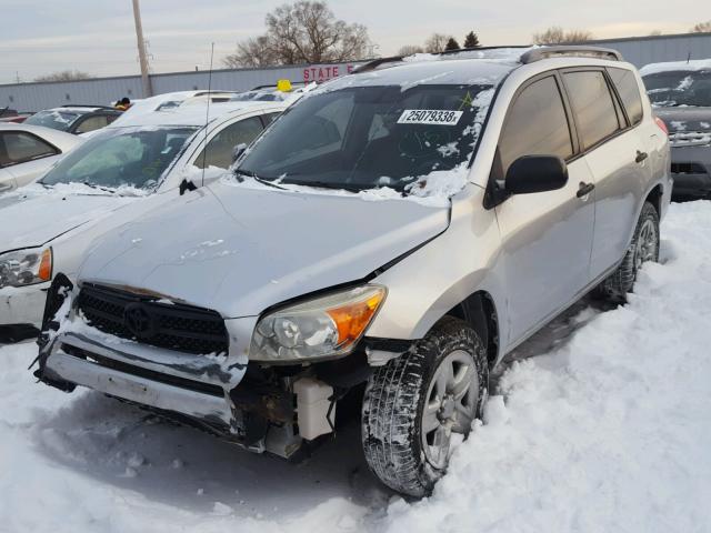 JTMBD35V975094184 - 2007 TOYOTA RAV4 SILVER photo 2