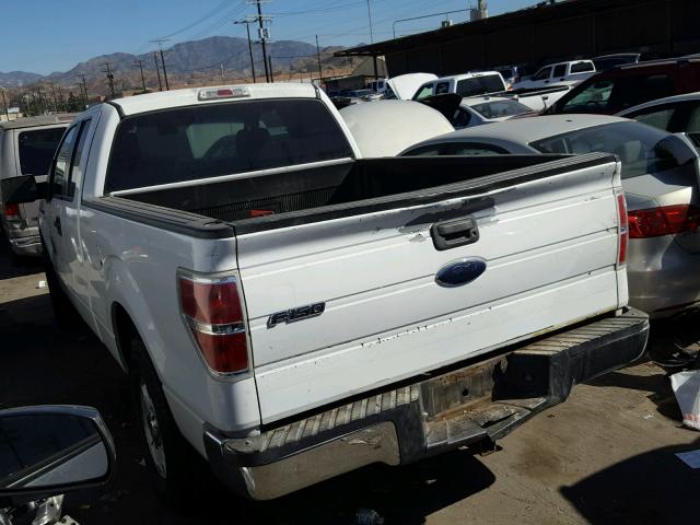 1FTRX12VX9KC92033 - 2009 FORD F150 SUPER WHITE photo 3