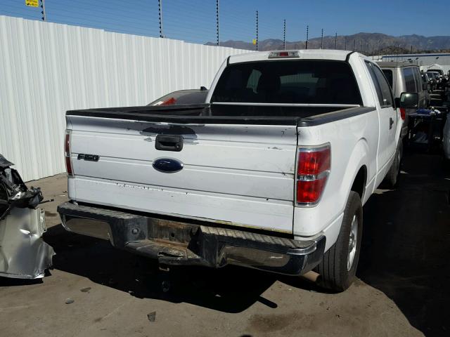 1FTRX12VX9KC92033 - 2009 FORD F150 SUPER WHITE photo 4