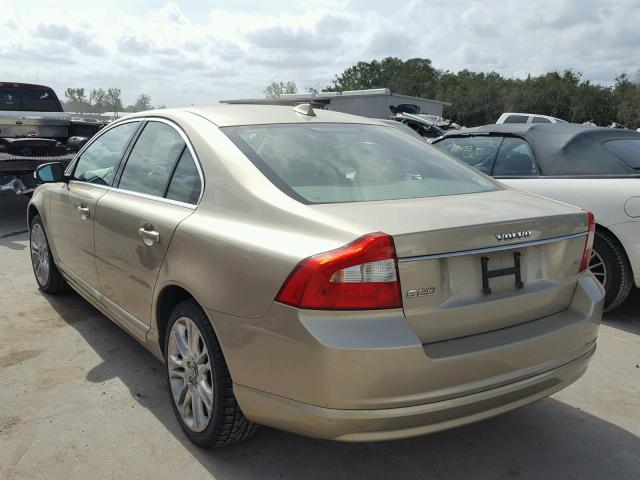 YV1AS982X71021493 - 2007 VOLVO S80 3.2 CREAM photo 3