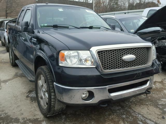 1FTPX14557FA33587 - 2007 FORD F150 BLACK photo 1