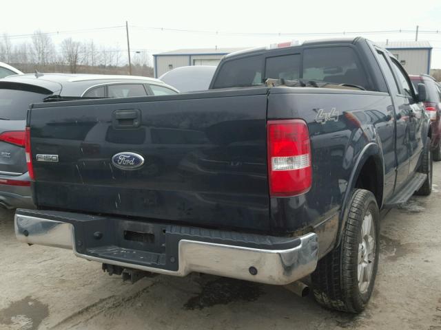 1FTPX14557FA33587 - 2007 FORD F150 BLACK photo 4