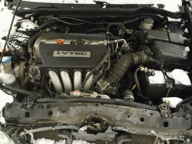 1HGCM56867A040052 - 2007 HONDA ACCORD EX BLACK photo 7