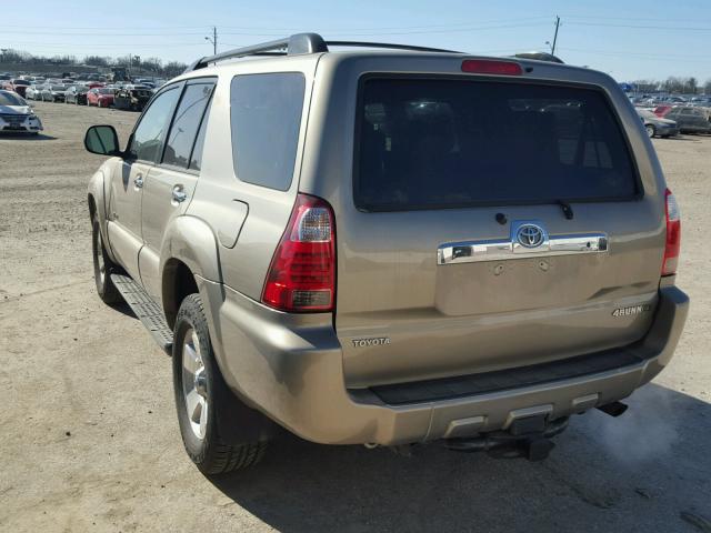 JTEBT14R470065986 - 2007 TOYOTA 4RUNNER SR GOLD photo 3