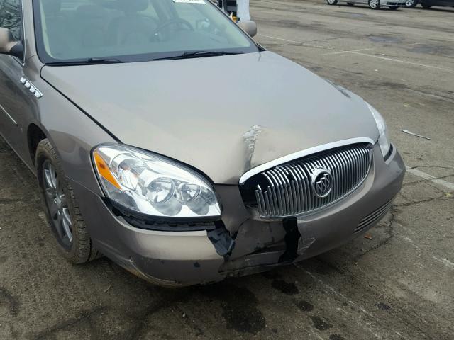 1G4HR57Y87U169960 - 2007 BUICK LUCERNE CX GOLD photo 10