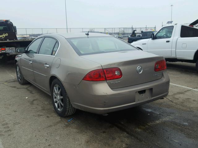 1G4HR57Y87U169960 - 2007 BUICK LUCERNE CX GOLD photo 3