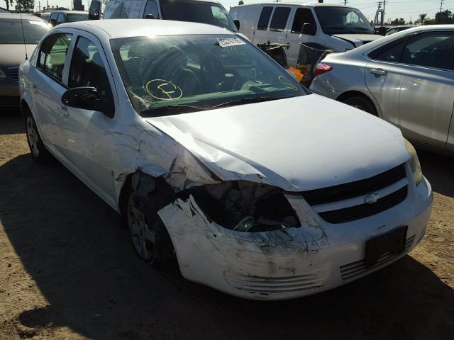 1G1AK55F777117433 - 2007 CHEVROLET COBALT LS WHITE photo 1