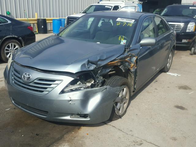 4T1BE46K19U917752 - 2009 TOYOTA CAMRY BASE GREEN photo 2