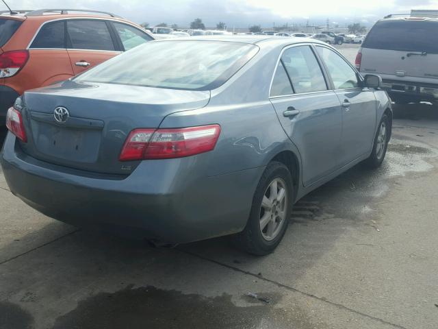 4T1BE46K19U917752 - 2009 TOYOTA CAMRY BASE GREEN photo 4