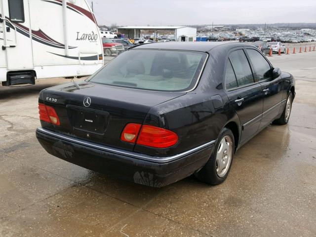 WDBJF70H0XA788847 - 1999 MERCEDES-BENZ E 430 BLACK photo 4