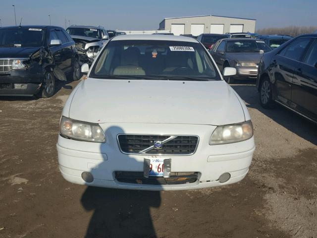 YV1RS592662507348 - 2006 VOLVO S60 2.5T WHITE photo 9