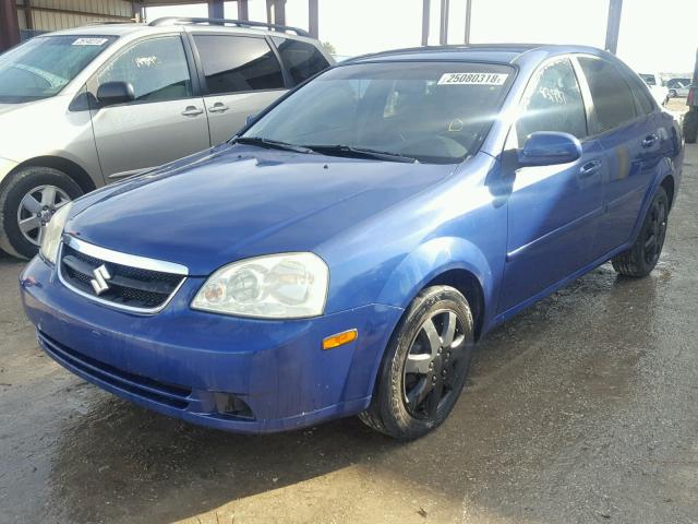 KL5JD56Z56K359214 - 2006 SUZUKI FORENZA BLUE photo 2