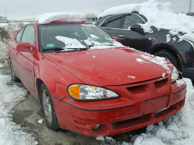 1G2NW12E4XM877679 - 1999 PONTIAC GRAND AM G RED photo 1