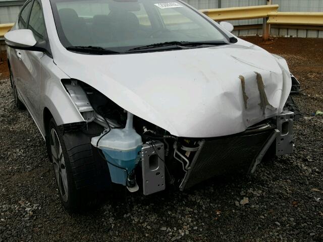 KMHDH4AH1FU382851 - 2015 HYUNDAI ELANTRA SE SILVER photo 9