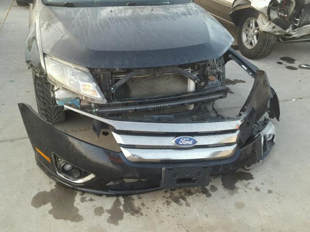 3FAHP0KC3BR292502 - 2011 FORD FUSION SPO BLACK photo 9