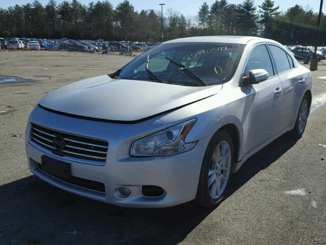 1N4AA5AP1BC815907 - 2011 NISSAN MAXIMA S SILVER photo 2