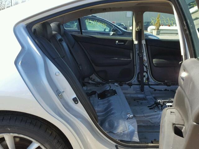 1N4AA5AP1BC815907 - 2011 NISSAN MAXIMA S SILVER photo 6