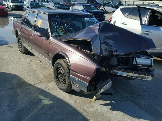 1G3CW54C3L4324442 - 1990 OLDSMOBILE 98 REGENCY BURGUNDY photo 1