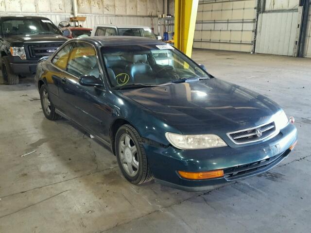 19UYA1250VL009061 - 1997 ACURA 2.2CL GREEN photo 1