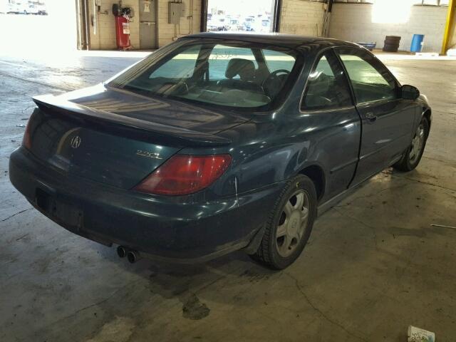19UYA1250VL009061 - 1997 ACURA 2.2CL أخضر صورة 4