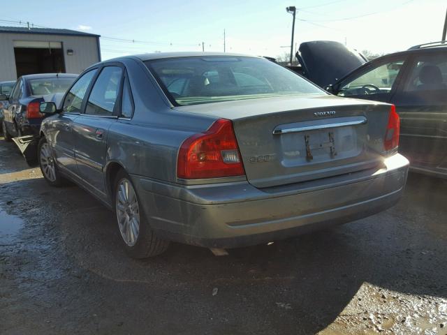 YV1TH592861441184 - 2006 VOLVO S80 2.5T SILVER photo 3