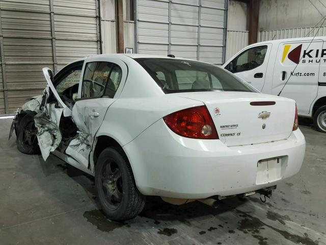 1G1AL58F187305701 - 2008 CHEVROLET COBALT LT WHITE photo 3