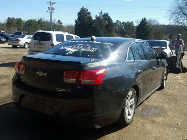 1G11B5SL6FF334129 - 2015 CHEVROLET MALIBU LS შავი ფოტო 4