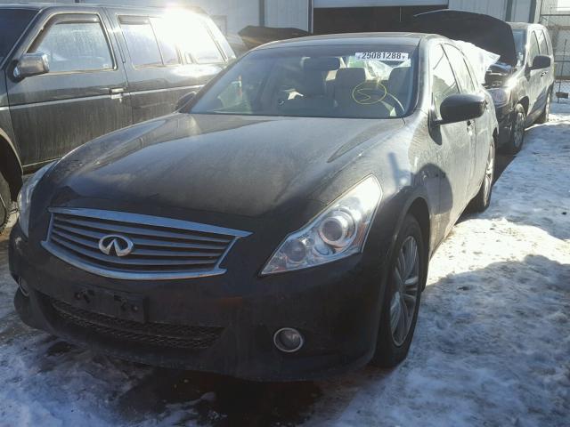 JN1CV6AR0CM675328 - 2012 INFINITI G37 BLACK photo 2