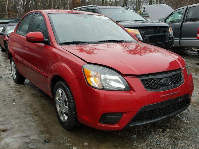 KNADH4A31B6736887 - 2011 KIA RIO BASE RED photo 1