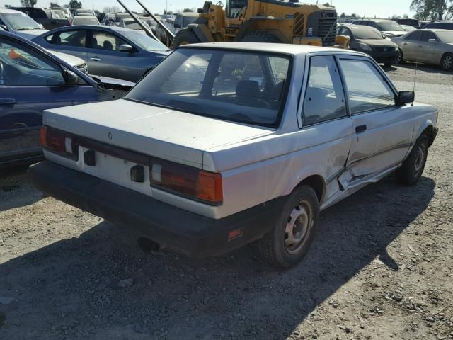 JN1GB22B3LU532183 - 1990 NISSAN SENTRA BLUE photo 4