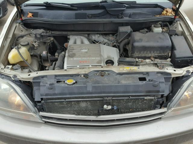 JT6HF10U0Y0162451 - 2000 LEXUS RX 300 TAN photo 7