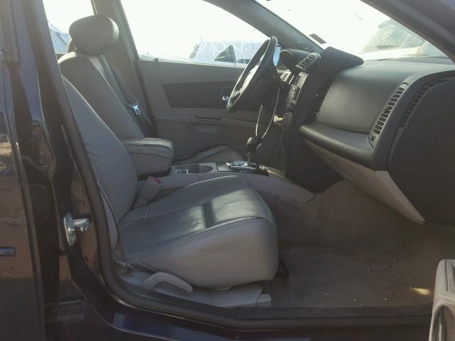 1G6DM57T560162396 - 2006 CADILLAC CTS BLUE photo 5