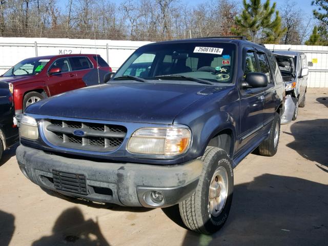 1FMZU34X0XUC67772 - 1999 FORD EXPLORER BLUE photo 2