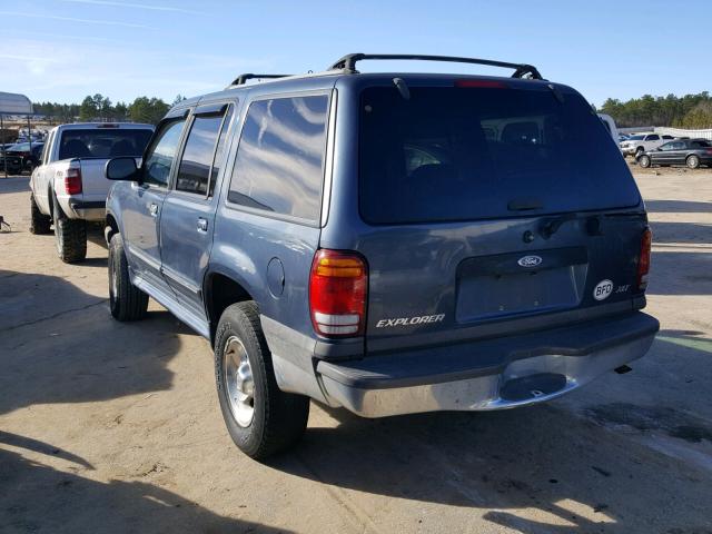 1FMZU34X0XUC67772 - 1999 FORD EXPLORER BLUE photo 3