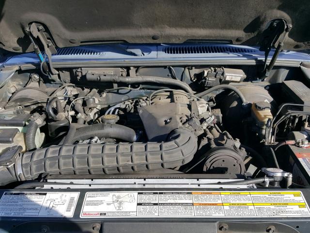 1FMZU34X0XUC67772 - 1999 FORD EXPLORER BLUE photo 7