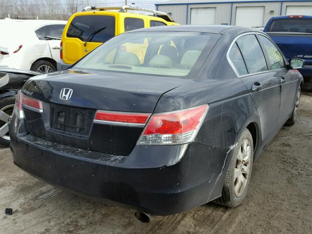 1HGCP2F48CA172551 - 2012 HONDA ACCORD LXP BLACK photo 4