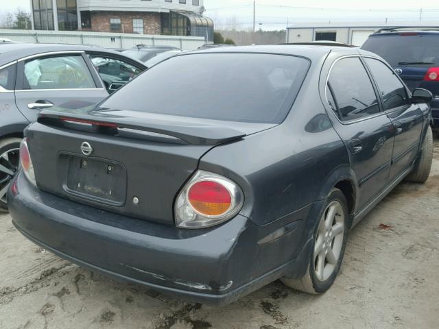 JN1DA31D03T519315 - 2003 NISSAN MAXIMA GLE CHARCOAL photo 4