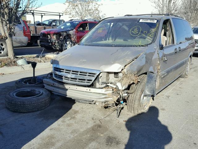 1GNDX03E01D128518 - 2001 CHEVROLET VENTURE TAN photo 2