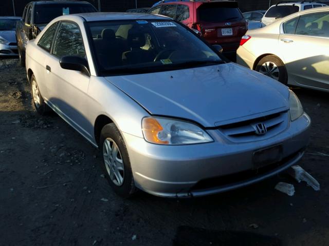 1HGEM21293L026865 - 2003 HONDA CIVIC DX SILVER photo 1