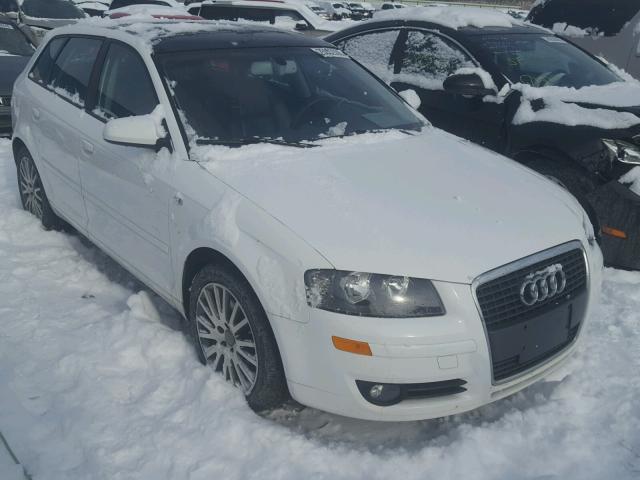 WAUNF78P38A024875 - 2008 AUDI A3 2.0 PRE WHITE photo 1