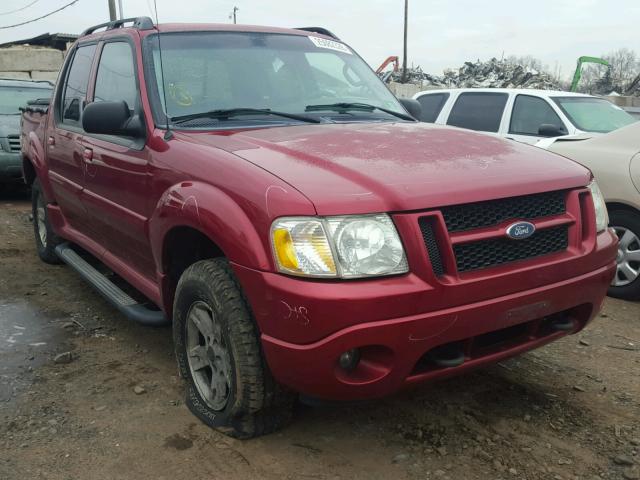 1FMDU77K95UA08034 - 2005 FORD EXPLORER S RED photo 1