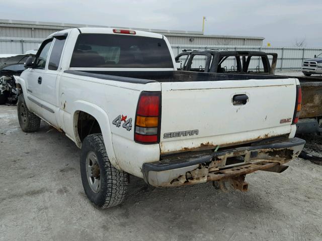 1GTHK29U07E147298 - 2007 GMC SIERRA K25 WHITE photo 3